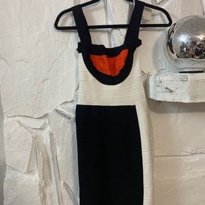 Herve Leger bandage dress